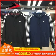 Mùa đông 2018 mới áo len Adidas nam cộng với nhung ấm thể thao áo thun giản dị BR3588 CD8696