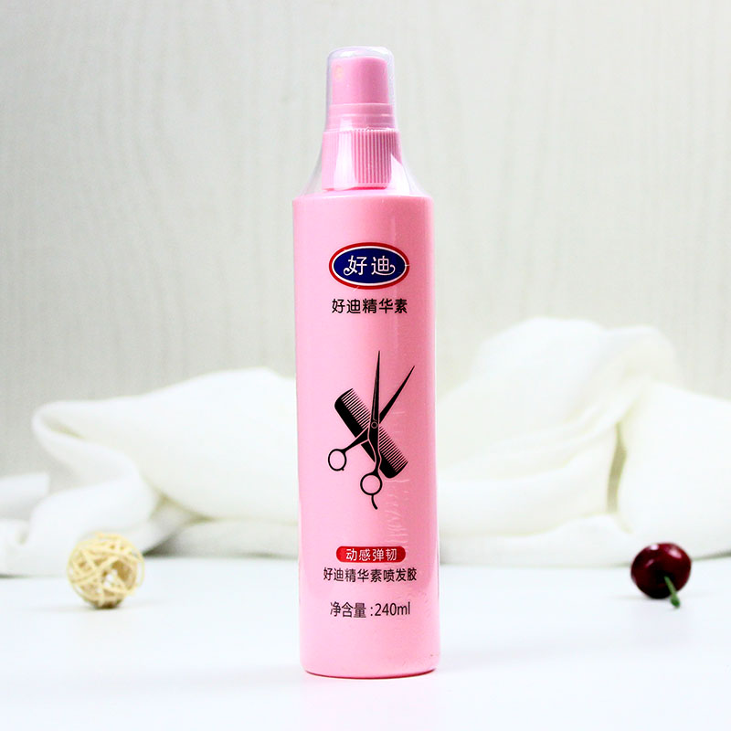 Good Dihair Gel Finetsut Hard Spray Hair Gel Straight Hair Curly Hair lasting styling and nourishing dynamic pop-up 240ml