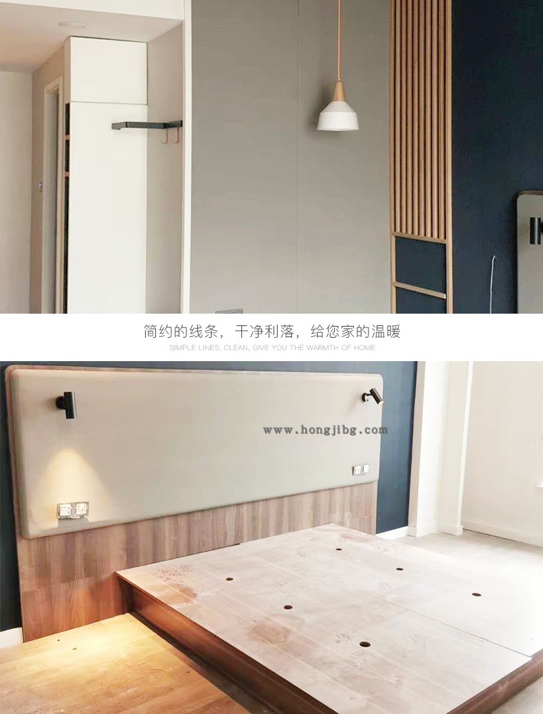 Nhà máy trực tiếp chuỗi khách sạn chọn thời trang hiện đại cửa hàng khách sạn tùy chỉnh nội thất phòng khách sạn - Nội thất khách sạn kệ tivi hiện đại