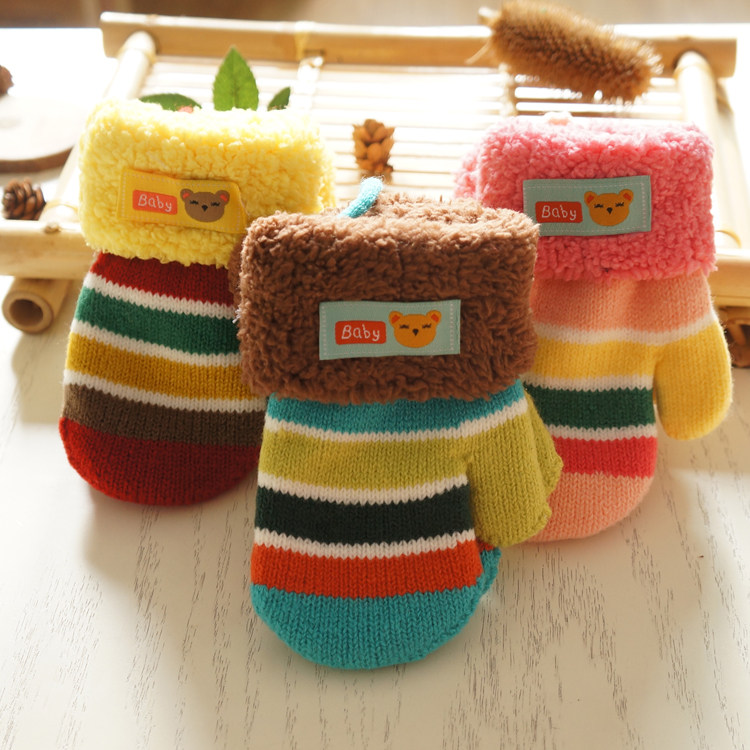 Gants pour enfants en de laine - Ref 2145712 Image 3