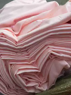 Thin foreign trade bedding fabric 2 9 meters wide door width silky and delicate fabric Pure cotton satin quilt liner cloth