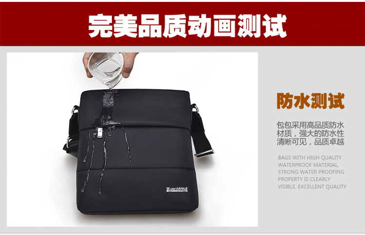 Túi đeo chéo nam Oxford Túi xách nam Messenger Túi đeo lưng nam Phiên bản Hàn Quốc của túi vải thủy triều túi đeo chéo nam hàng hiệu