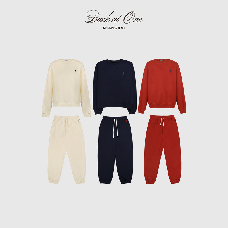 Backatone “Leisure Holiday Series” Raff Sweatshirt and Pants Set Casual Raff Series Sports Women's Style Backatone “Leisure Holiday Series” Raff Sweatshirt and Pants Set Casual Raff Series Sports Women's Style