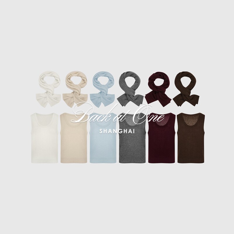 Consinee×Backatone【Free and Simple/Cloud-Like Honey Whisper】Consinee Cashmere Two-Piece Set for Women Consinee×Backatone【Free and Simple/Cloud-Like Honey Whisper】Consinee Cashmere Two-Piece Set for Women
