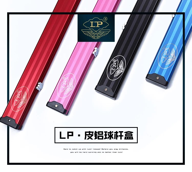 LP Metal Rod Box Through Rod Box Two Slots Three Slots Black Eight Snooker Rod Box Club Protection Outer Box