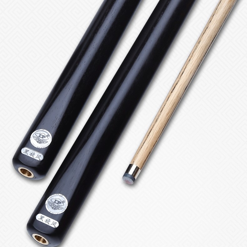 LP Black Cyclone hand - hand billiard club small head English Snooker billiard middle Chinese eight ball black 8 one pole