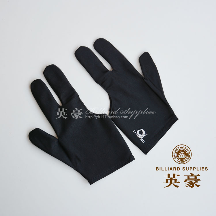 Three-finger gloves for playing billiards, billiard accessories, billiard supplies, billiard gloves, durable and smoother