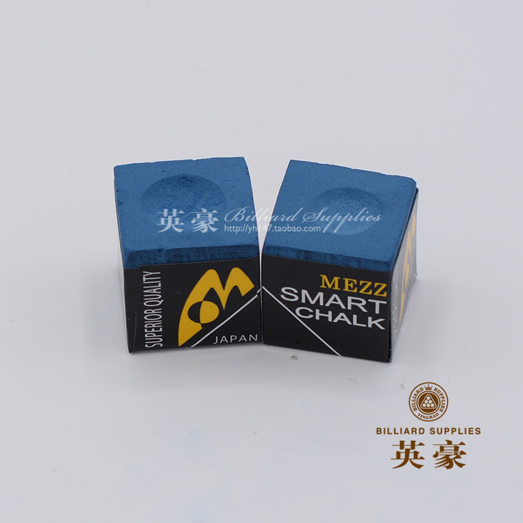 Japanese original imported mezz Metz chocolate powder billiard cue blue oily smart powder billiard gun powder skin head rubbing powder