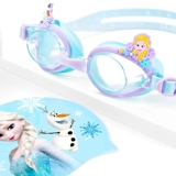 Дисней, водонепроницаемая детская плавательная шапочка для мальчиков и девочек, профессиональные водонепроницаемые очки для плавания без запотевания стекол, комплект