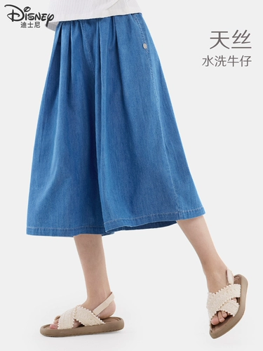 Дисней, летние детские штаны, джинсовая юбка, подходит для подростков, детская одежда