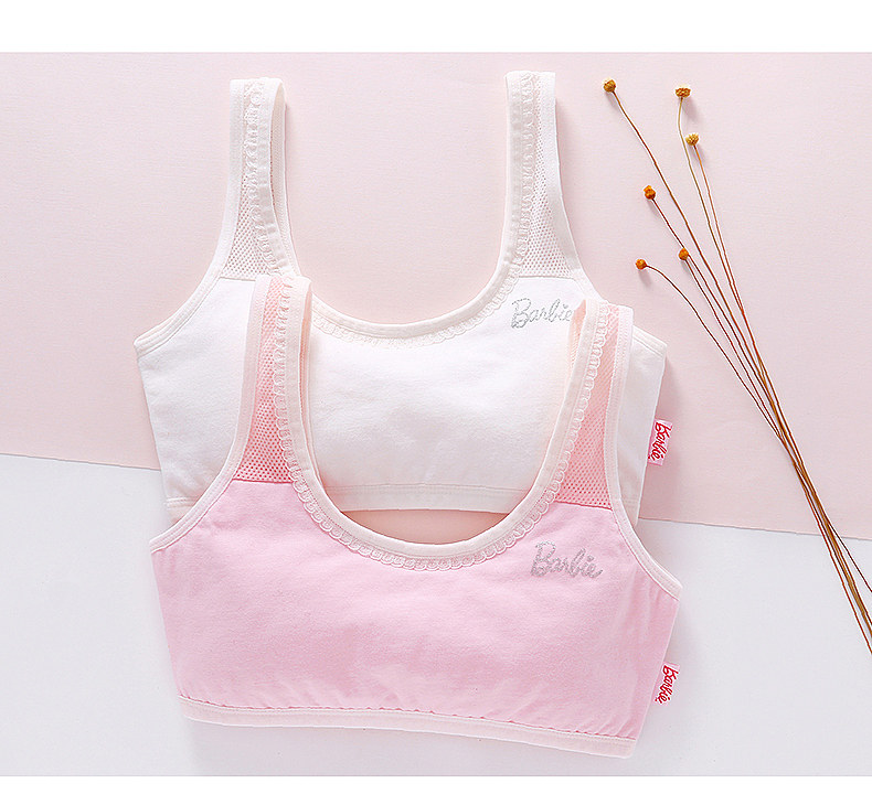 Developmental vest girl underwear 912 years old summer thin cotton