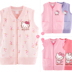 Hello Kitty Girls Thời trang cotton mùa xuân và mùa thu Mặc vest Big Boy vest vest Thin Baby Baby Jacket - Áo ghi lê áo gile bé gái hàng độc Áo ghi lê