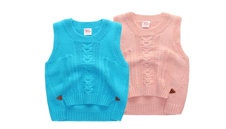 Gilet enfant XZXDD en mélange - Ref 2069270 Image 9