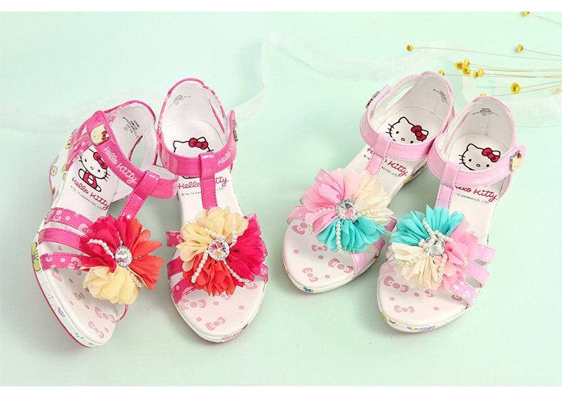 Chaussures enfants en autre HELLO KITTY orteil totem pour été - Ref 1039209 Image 17