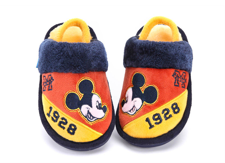 Pantoufles enfants en suède DISNEY pour hiver - semelle autre - Ref 1032591 Image 17