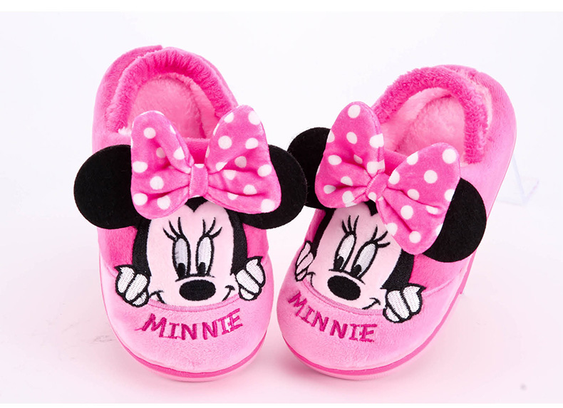 Chaussons enfants en suède DISNEY pour hiver - semelle autre - Ref 1012315 Image 19