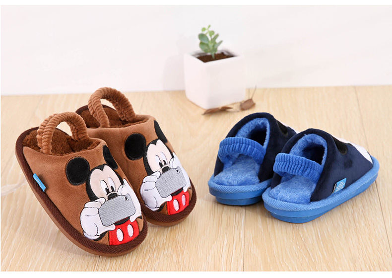 Chaussons enfants en suède DISNEY pour hiver - Ref 986212 Image 15