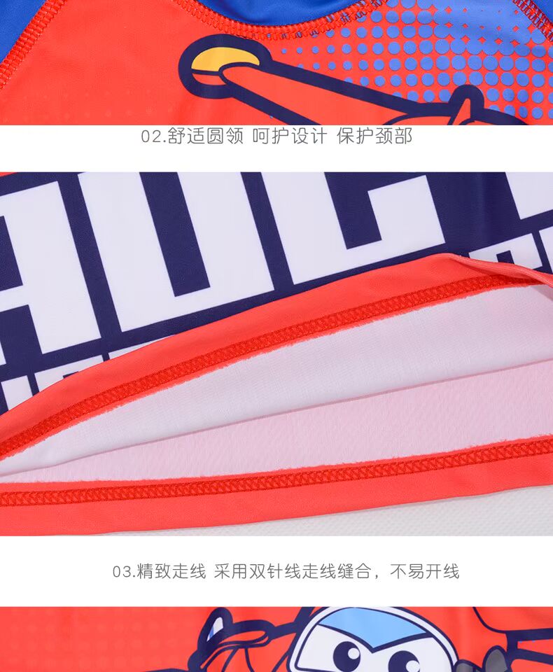 Đồ bơi trẻ em Super Flying Boy Boys Big Boy khô nhanh Siamese Beach Surf Suit Đồ bơi cho bé Đồ bơi - Đồ bơi trẻ em đồ bơi trẻ em Disney