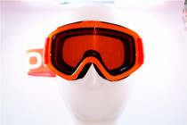 Lunettes de ski POC de grande marque suédoise antibuée et imperméables lunettes orange pour adolescents garçons et filles commande originale du commerce extérieur