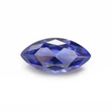 2*4 ~ 10*20 мм кубический цирконий ювелирные изделия камень Танзания Голубой циркон лошадь в форме глаз искусственный бриллиант