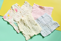 Exterior Single Wash face towels Sweat Towels Water Absorbent Smear Cartoon Cute Baby Little Square Towel Pure Cotton Cotton Cloth Towel