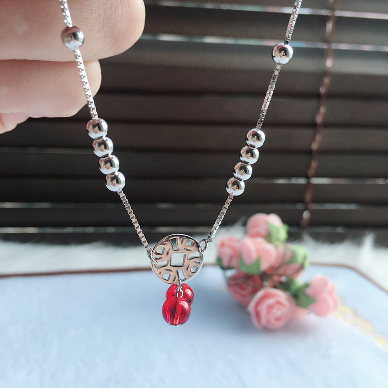 Bracelet de cheville Femme OTHER   en Argenterie - Ref 3104381 Image 4