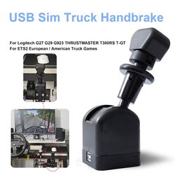 Oka 2 American card special game handbrake pc truck simulator game usb parking brake air brake hand control valve