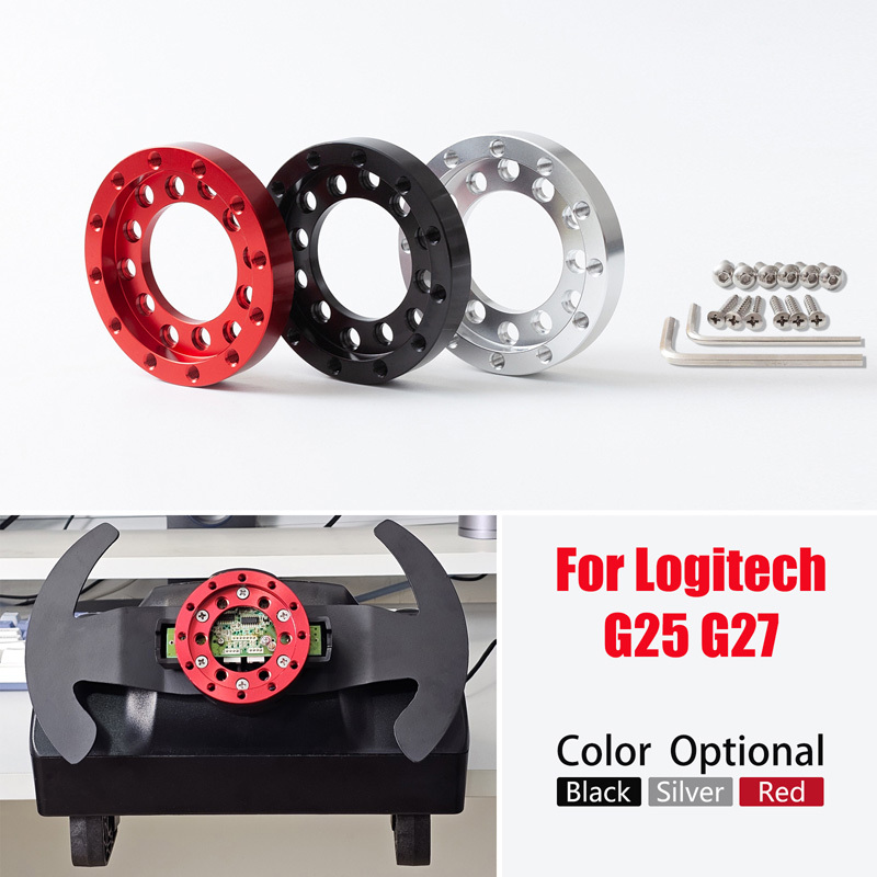 70mm Game Steering Wheel Modification Adapter Universal Adapter Base Suitable for Racing Simulator Logitech G25G27 70mm Game Steering Wheel Modification Adapter Universal Adapter Base Suitable for Racing Simulator Logitech G25G27