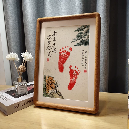 Детские памятные отпечатки рук и ног, защитный амулет, отпечаток рук, чернильная подушечка для новорожденных для младенца