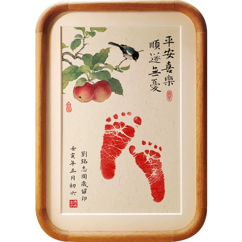 Отпечатки рук и ног, детский сувенир для новорожденных для младенца