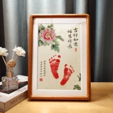 Детские отпечатки рук и ног, чернильная подушечка, памятный детский отпечаток рук для новорожденных, подарок на день рождения