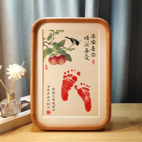 Отпечатки рук и ног, детский сувенир для новорожденных для младенца