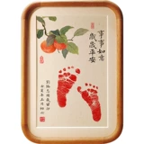 Детские отпечатки рук и ног, сувенир для новорожденных