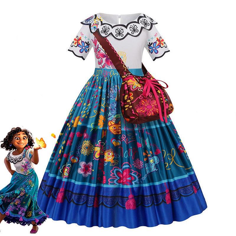 Fantasy Magic House Children's Princess Dress Mirabe Cosplay Dress Girls' Magic House Mirabe Performance