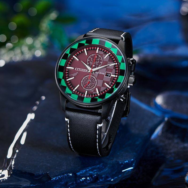 [Demon Slayer Anime Ip Collaboration]Citizen Flagship Store Tanjiro Light Kinetic Energy Couple Watch Ca7085