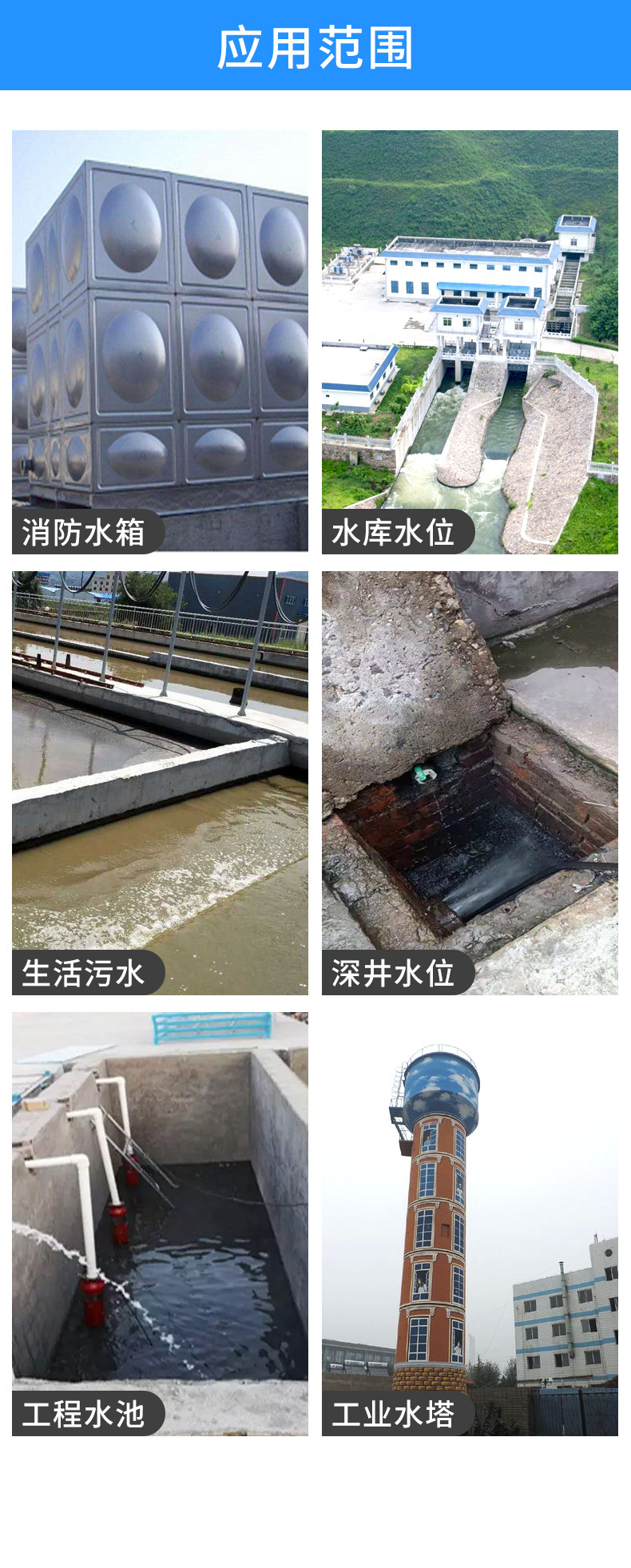 Уровнемер жидкости 投入式液位变送器/高精度便携式水位显示器/智能电池供电液位计 Will, too