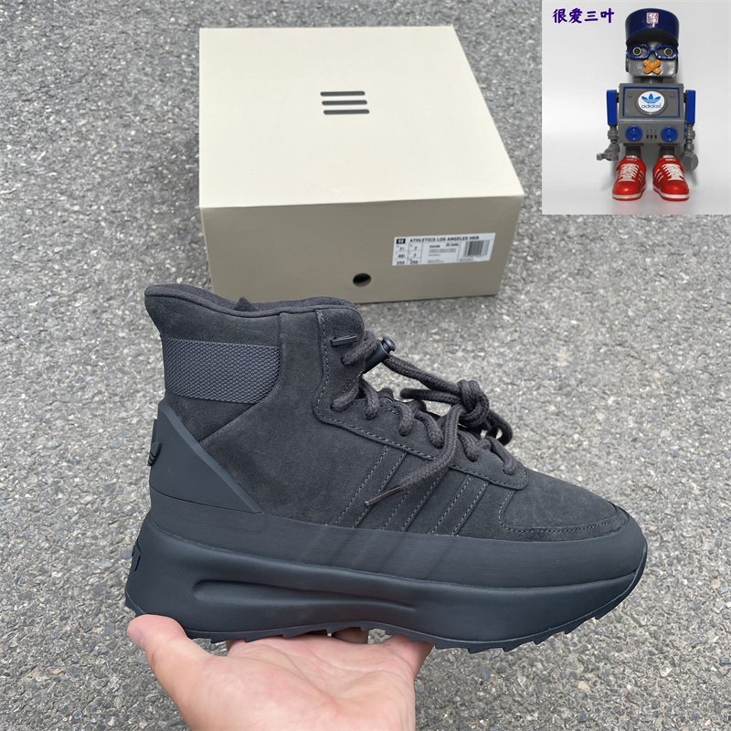Adidas/Adidas Trefoil Unisex Mid-Top Thick-Soled Warm Outdoor Hiking Shoes Ie6208