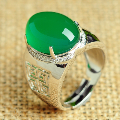 Bague homme OTHER   en Cristal naturel pierre semi-precieuse - Ref 3089113 Image 1