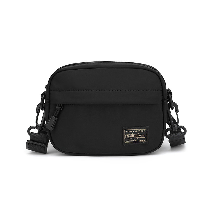 Satchel Men Leisure Skew SHOULDER BAG SINGLE SHOULDER BAG INS Tide Cards Hang Bags Students Small Bags Street Mini Day Ensemble Bag