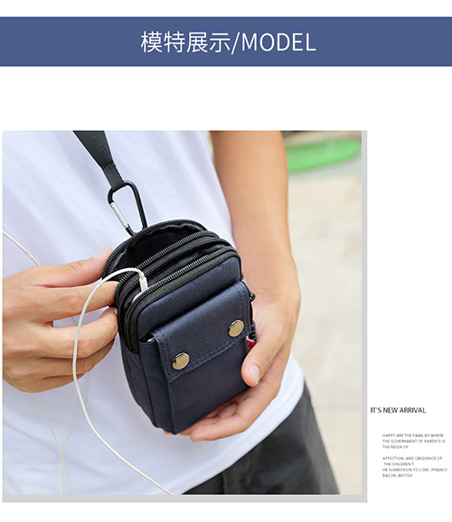 Túi điện thoại di động 5,5 inch 6 inch mới túi nhỏ người đàn ông vai túi mặc vành đai túi điện thoại túi nhỏ hoang dã táo túi đeo chéo nữ hàng hiệu