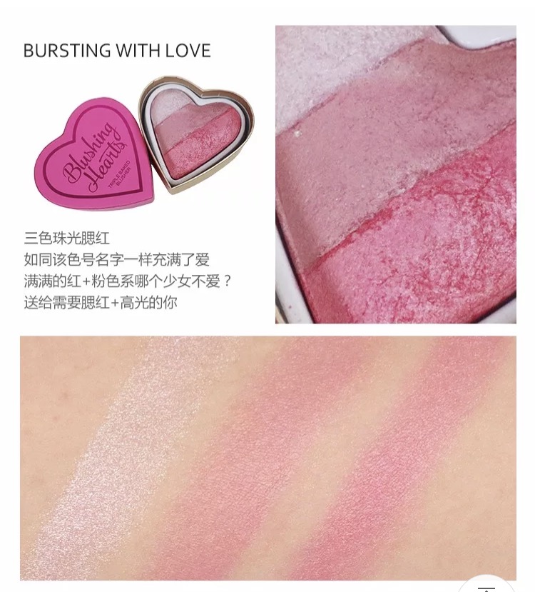 Tại chỗ Anh Unicorn nổi bật trang điểm cuộc cách mạng cầu vồng hình trái tim Dual-sử dụng điểm nổi bật người mới bắt đầu phấn bắt sáng