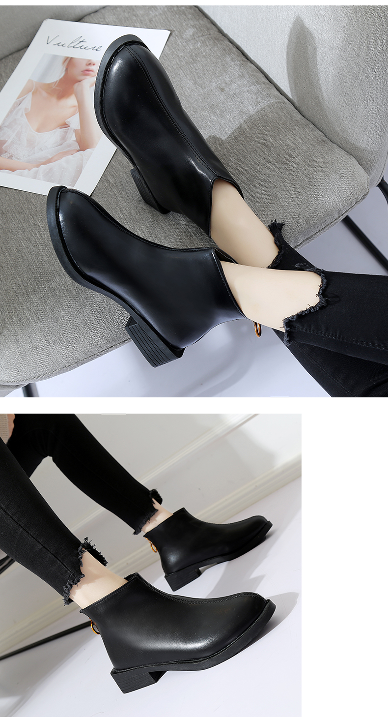 Bottes mi-saison femme en Polyurethane - Ref 3251117 Image 16