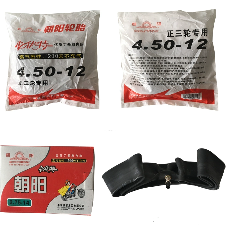 Chaoyang lốp xe ba bánh ống bên trong 300/350/375/400 / 450-12 ống bên trong 375-19 ống bên trong - Lốp xe máy