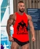 New Hulk tập thể hình chuyên nghiệp thể hình vest thể thao cản trở bông lỏng nam mồ hôi tay áo cotton - Lót