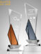 Crystal Trophy with Engraving, High-End Creative Award Plaque, Outstanding Employee Company Annual Meeting Award, Colorful Crystal Award Gift