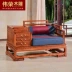 Wei Rong Full Hedgekey Red Sandalwood Phong cách Trung Quốc mới Phòng khách Sofa Bàn cà phê Kết hợp Redwood Sofa Nội thất SX03 - Bộ đồ nội thất