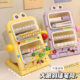 Student desktop oblique pen holder stationery storage box for women