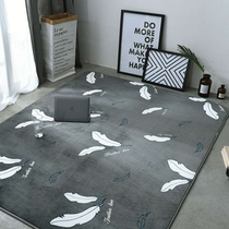 Oversized yoga mat extended and widened can be customized Nordic style non-slip mat fitness Yoga beginners odorless mat