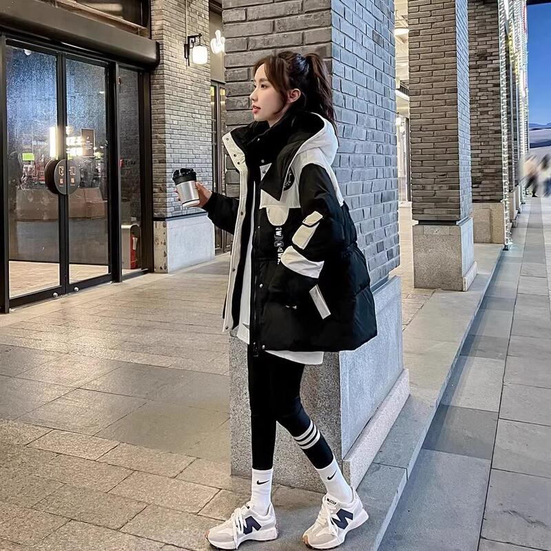 French Roger Moaks Black Short Parka down Jacket Women's 24 Winter New Small Outwear French Roger Moaks Black Short Parka down Jacket Women's 24 Winter New Small Outwear