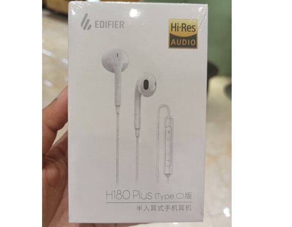 EDIFIER comber H180 Plus half-in-ear phone call music headphones type-c universal-Taobao